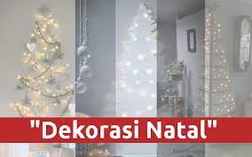 Tuh lihat di gambar, pake gergaji aja. Kumpulan Ide Dekorasi Pohon Natal Pada Dinding Tondanoweb Com