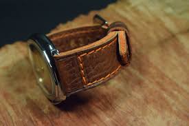 Ma Bracelet De Montre 26 24 22 Mm Veritable Cuir De Veau Storico Orange S Adapte Panerai Breitling Etc Vintage Calf Storico Orange Handmade Espagne Handmade Watch Strap Calf Leather Watch Strap