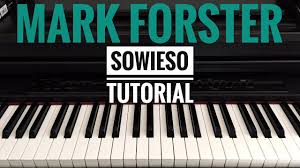 Klavier spielen hat auch viel mit *verstehen* zu tun. Mark Forster Chore Piano Tutorial Mit Akkorden Klavier Lernvideo By Tobias Rossler Youtube