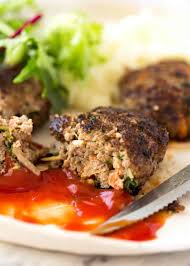 Roll into rissoles or shape of croquettes. Rissoles Recipetin Eats