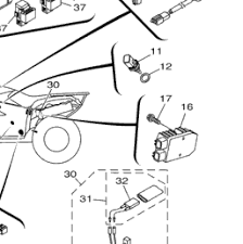 This manual was produced by the yamaha motor company, ltd. 2016 Yamaha Grizzly 700 Eps 4wd Yfm70gpxgr Electrical 1 Highlands Yamaha