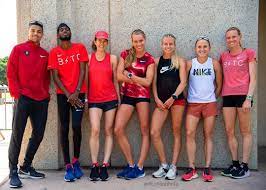 Olympic finalist houlihan and schweizer, who were paced by their bowerman track club houlihan had set the previous north american 5000m record of 14:34.45 in 2018. Track And Field Image The Bowerman Track Club Ready For The Pre
