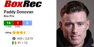 BoxRec: Paddy Donovan