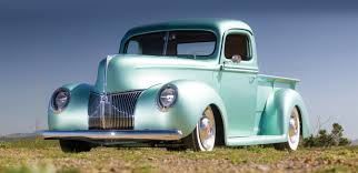 Image result for Light Blue 1940 Truck