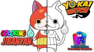 Watch yo kai coloring pages sketch coloring page. Yo Kai Watch Komasan Speed Coloring Yo Kai Watch Speedpaint Coloring Page For Kids Youtube
