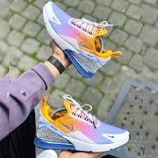 Brand New Limited Edition Women S Nike Air Max 270 Kicks In Rainbow Encrusted Wi Airmaxwomen Nike Air Max Nike Air Cute Sneakers