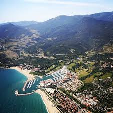 Argelessurmer Argeles Enmodevisitpo Suddefrance Southoffrance Occitanietourisme Pyrenees Mediterranean Vueaerienne M Argeles Sur Mer Argeles Tourisme