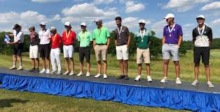 Tabor Receives Medal at Boys Golf State Finals