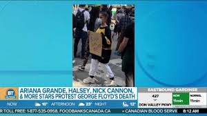 After the death of george floyd have gone global. Ariana Grande Halsey Nick Cannon More Stars Protest George Floyd S Death