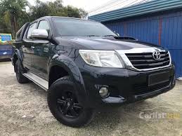 Check spelling or type a new query. Jual Kereta Toyota Hilux 2013 G Vnt 3 0 Di Sabah Automatik Pickup Truck Black Untuk Rm 69 900 7725547 Carlist My