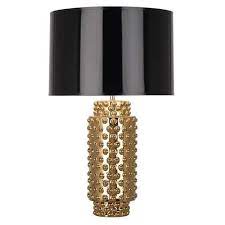 Get it as soon as wed, jun 2. Robert Abbey Dolly Gold Table Lamp Black Shade Clayton Gray Home