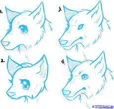 Leave a like if you enjoyed! Easy Anime Wolf Face Drawing Novocom Top