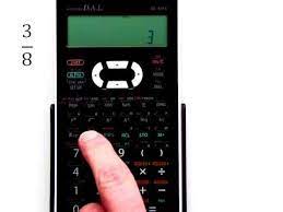 Enter angle in radians and press the convert button (e.g:0.5, π/2, 3π/2): Use Of The Fraction Key On The Sharp El 531x Calculator Youtube