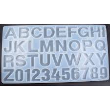 The english alphabet consists of 26 letters: Silicone Mold Alphabet And Numbers 17 95