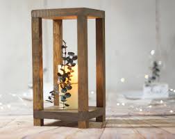 Wood Lantern Centerpiece Wedding Rustic Lantern Home Decor Table Lantern Decorations Wedding Ceremony Reception Decorations Simple Etwf Wood Lantern Centerpiece Rustic Lanterns Table Lanterns