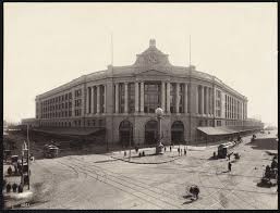 South Station Dewey Square Boston Stebbins N L Nathaniel Livermore 1847 1922 Photographer Via Historic New Engl Boston History Massachusetts Boston