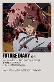 Future Diary By Yasemin Bali In 2021 Anime Reccomendations Anime Wall Art Anime Suggestions