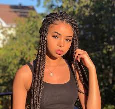 African Braid Hair Styles For Black Women African Hair Braiding Braiding Styles For Black Women Box Braids Styling African Braids Hairstyles Braids For Short Hair