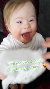 #positiveaboutdownsyndrome @positiveaboutds #Enzo #baby #laughing #giggles  #nappyman #fyp