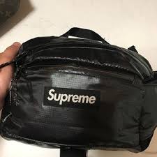 Supreme ss19 nero borsa a tracolla tessuto cordura. Supreme Waist Bag Fw17 Fake Supreme And Everybody