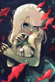 Sirene D Eau Douce A La Fourchette By Ludovic Jacqz Via Behance Art Girly Art Illustration