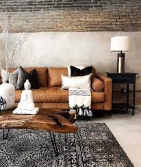 Farmhouse style brings back the memories of old times, but also survives in the present and modern era. Sven Charme Tan Sofa Leather Couches Living Room Brown Leather Couch Living Room Living Room Leather
