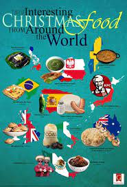 How The World Eats On Christmas Infographic Goodnet Traditional Christmas Food Christmas Food Country Christmas Food