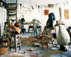 Inside The Artist S Studio Art Studio Space Artist Studio Painters Studio