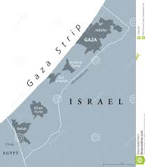A palestina está localizada entre o rio jordão e o mar mediterrâneo, no oriente médio e até o início da primeira guerra mundial, em 1914, estava sob o domínio do império otomano. Gris Politico Del Mapa De La Franja De Gaza Ilustracion Del Vector Ilustracion De Capital Naturalice 116821807