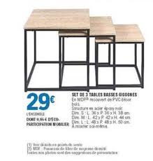 By dina design · updated about 2 years ago. Offre Set De 3 Tables Basses Gigognes Chez E Leclerc