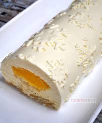 Buche Frozen Mousse Mascarpone Insert Citron Avec Le Kit A Buche Frozen