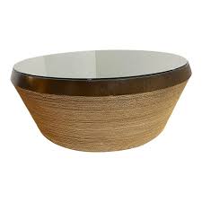 The 35 round drum coffee table is made of weathered cement and presents the perfect setting for a casual lunch or evening cocktails. 44 Round Coffee Table Boho Laptrinhx News