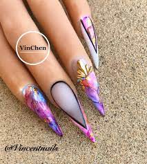 Using Poochieznails Practice Hand From Shopnailszone Com Apresnailofficial Ink For Marble Vchenart Artlover Disenos De Unas Manicuras Arte De Unas