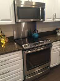The only waste product produced by the trains is made when hydrogen molecules react with oxygen at the cathode and become water. Stainless Steel Behind Slide In Range This Is Clean Best Solution For Me Stainless Steel Backsplash Stove Backsplash Stainless Backsplash