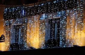At Home Or For Your Business Curtain Light Strands Can Magically Transform Walls And Archways Curtain Lights Led Christmas Lights Icicle Lights
