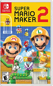 En uno, ¡el doble de diversión! Amazon Com Super Mario Maker 2 Nintendo Switch Nintendo Of America Video Games