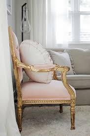 The Secrets To Jillian Harris S Sweet Yet Sophisticated Style Jillian Harris Tufted Chair Decor
