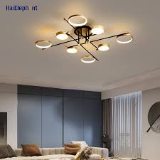 Camera colombini completa di armadio 5ante, cassettiera, boiserie con due letti e scrivania scorrevoli con freni e rotelle adatte per parquet ,due vetrine e mensole come da foto. Moderno Lampadario A Bracci Del Led Per Soggiorno Camera Da Letto Sala Da Pranzo Apparecchi Di Illuminazione Interna Luminaria Lustri Nordic Lampade D Oro Illuminazione Per Interni