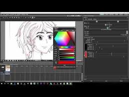 Opentoonz 101 Importing Cleaning And Coloring Scanned Images Image Drawing Skills Color