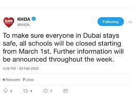 In new south wales, parents are being encouraged to keep kids at home, however schools will remain open for those with no other option. Fake Tweets Uae Schools Not Closed Due To Coronavirus Education Gulf News