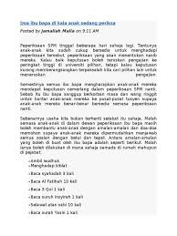 Check spelling or type a new query. Doa Ibu Bapa Di Kala Anak Sedang Periksa