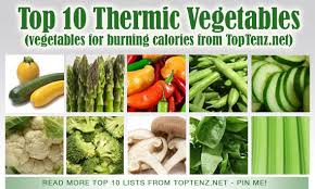 Top 10 Thermic Vegetables To Eat For Burning Calories Healthy Snacks Recipes Negative Calorie Diet Thermogenic Foods