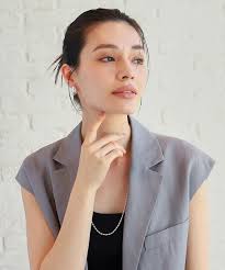 セール】シルバー ホロウピアス オーバルスタッド（ピアス（両耳用））｜COCOSHNIK（ココシュニック） ピアス（両耳用）