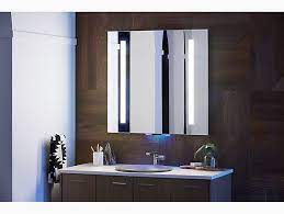 Kohler is modernizing household fixtures and appliances with products like the verdera voice lighted mirror that has amazon alexa built in. K 99572 Vlan Na Verdera Voice Lighted Mirror With Amazon Alexa Kohler
