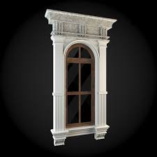 Window 051 Architecture House 3d Model Neoclassical Architecture