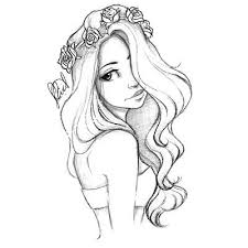 Drawings Cool Art Drawings Girl Drawing Sketches Art Drawings Sketches Simple