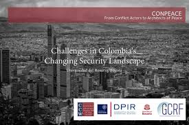 La universidad del rosario cuenta con 20 programas de pregrado, 96 especializaciones, 8 maestrías, 4 doctorados y 29 grupos de investigación, los 9 de los. Challenges In Colombia S Changing Security Landscape Conpeace From Conflict Actors To Architects Of Peace