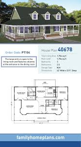 Southern Style House Plan 40678 With 3 Bed 3 Bath House Plans Farmhouse Country House Plans Family House Plans