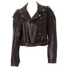 Jean Paul Gaultier Leather Biker Jacket 1stdibs Com Clothes Design Jacket Design Jackets