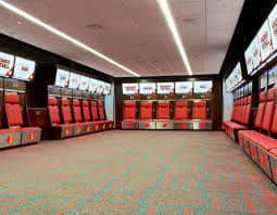 Photos Badgers Show Off New Look Locker Room badgers show off new look locker room